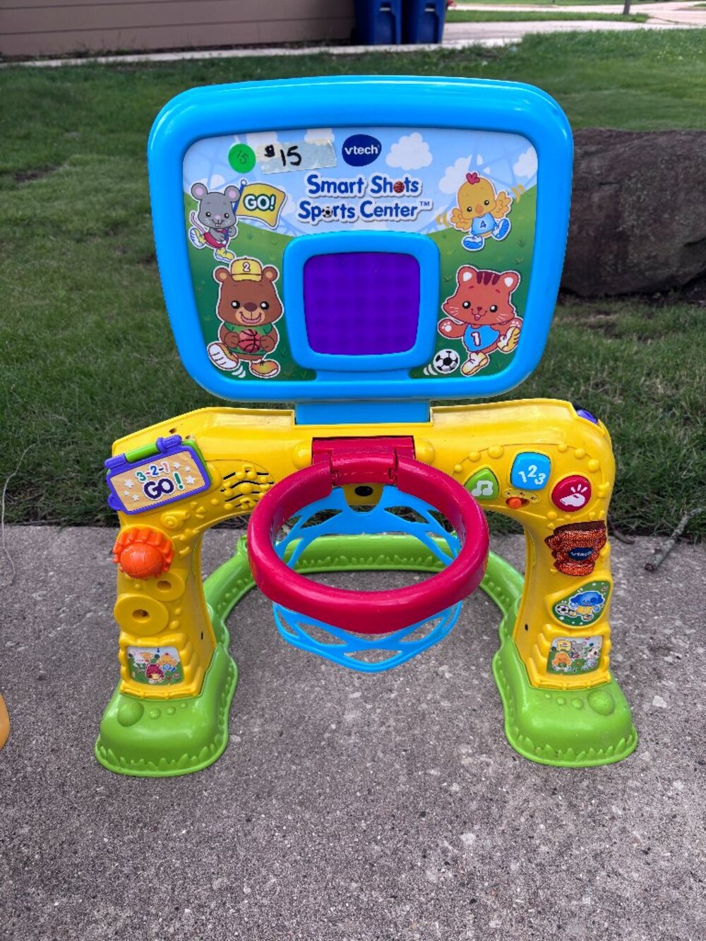 VTech Smart Shots Sports Center Basketball Hoop Toddler Toy